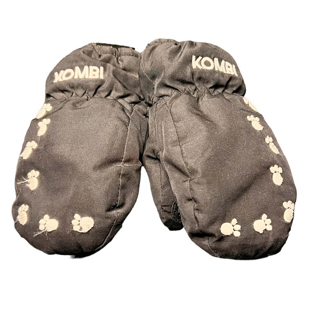 Kombi Kids Mittens Black‎ Medium